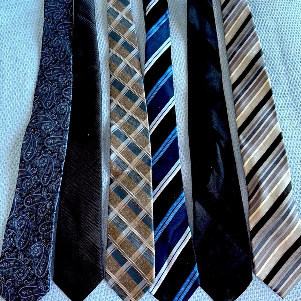 Men’s ties 6 total